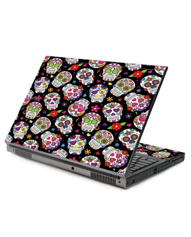 Sugar Skulls Dell M6400 Laptop Skin