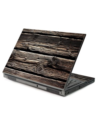 Wood Dell M6400 Laptop Skin