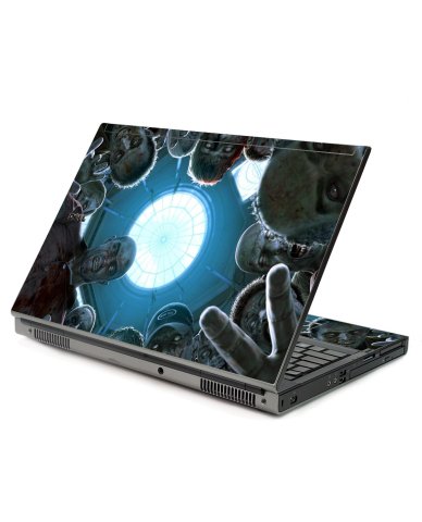 Zombie Horde Dell M6400 Laptop Skin