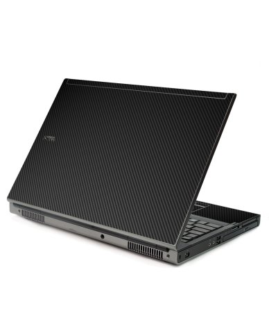 Black Carbon Fiber Dell M6500 Laptop Skin