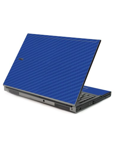 Blue Carbon Fiber Dell M6500 Laptop Skin