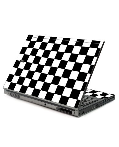 Checkered Dell M6500 Laptop Skin