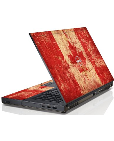 Canada Flag Dell M6600 Laptop Skin