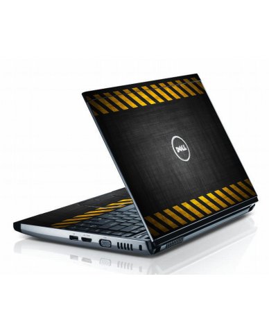 Dell Vostro 3300 BLACK CAUTION BORDER Laptop Skin