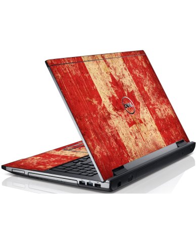 Canada Flag Dell V3550 Laptop Skin