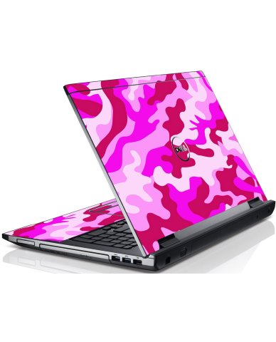 Pink Camo Dell V3550 Laptop Skin