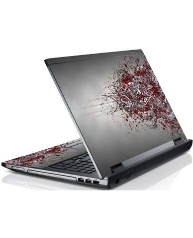 Tribal Grunge Dell V3550 Laptop Skin