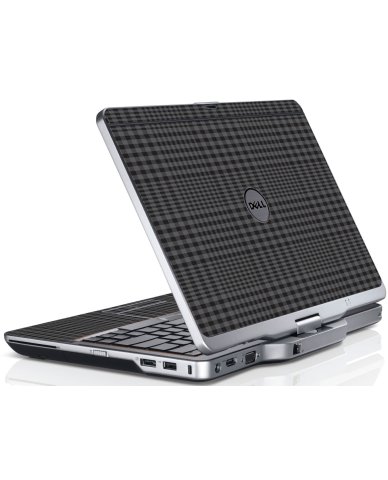 Dell Latitude XT BLACK PLAID Laptop Skin