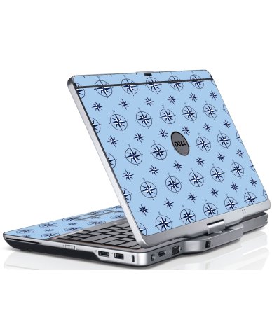 Nautical Blue Dell XT3 Laptop Skin