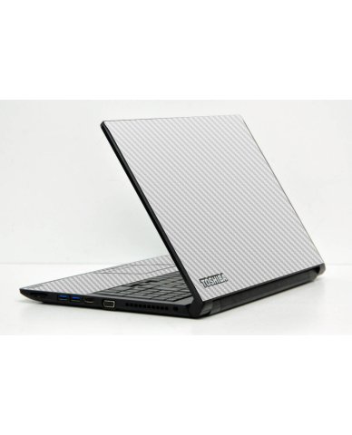 Toshiba Dynabook B65D WHITE CARBON FIBER Laptop Skin