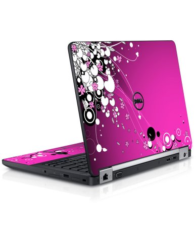 Dell Latitude E5270 PINK FLOWERS Laptop Skin