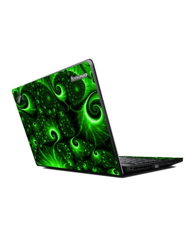 ThinkPad E540 GREEN SWIRLS Laptop Skin