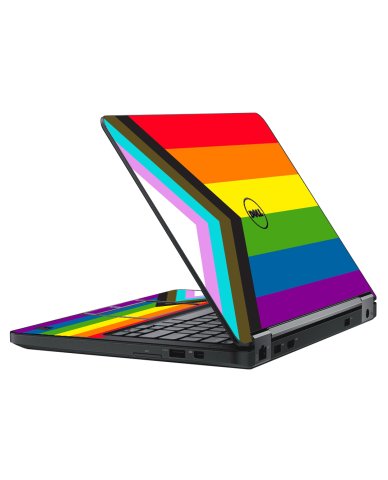Dell Latitude E5450 PROGRESSIVE PRIDE FLAG Laptop Skin