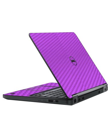 Dell Latitude 5580 / 5590 / 5591 PURPLE CARBON FIBER Laptop Skin