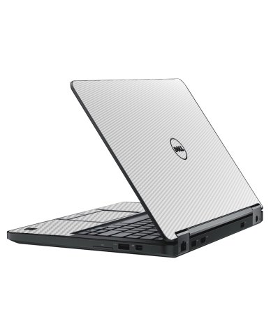 Dell Latitude 5580 / 5590 / 5591 WHITE CARBON FIBER Laptop Skin