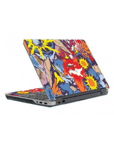 Dell Latitude E6540 COMIC EXPLOSIONS Laptop Skin