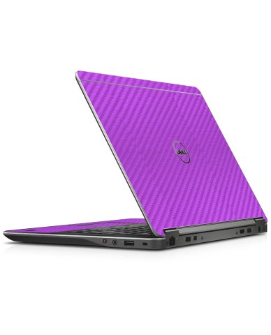 Dell Latitude E7450 PURPLE CARBON FIBER Laptop Skin