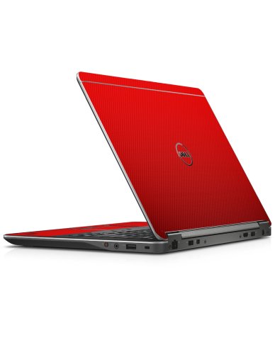 Dell Latitude E7450 RED CARBON FIBER Laptop Skin