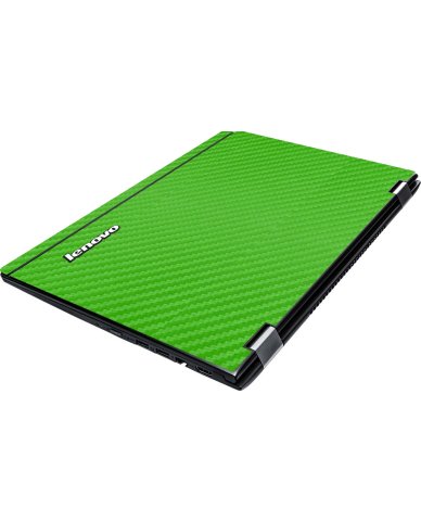 Lenovo Edge 2-1580 GREEN CARBON FIBER Laptop Skin