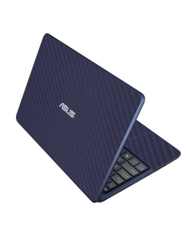 Asus Eeebook X205TA BLUE CARBON FIBER Laptop Skin