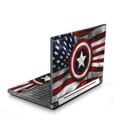 HP EliteBook 8770W CAPTAIN AMERICA FLAG Laptop Skin