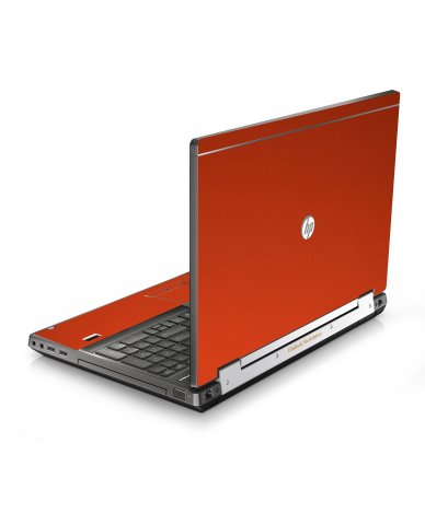HP EliteBook 8570W CHROME RED Laptop Skin