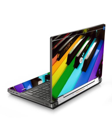 HP EliteBook 8760W COLORFUL PIANO Laptop Skin