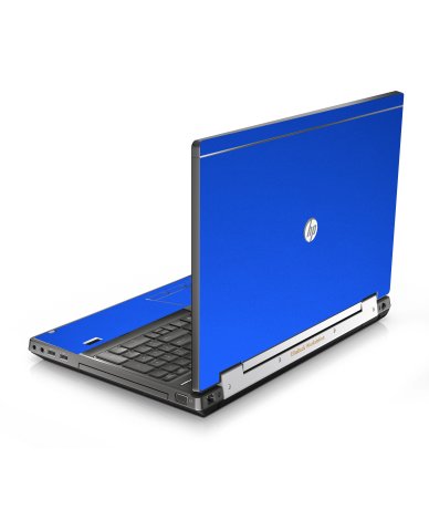 HP EliteBook 8760W CHROME BLUE Laptop Skin