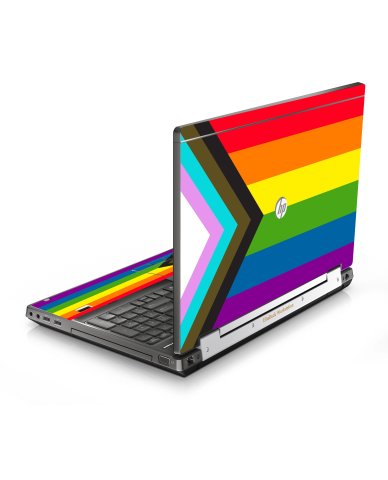 HP EliteBook 8770W PROGRESSIVE PRIDE FLAG Laptop Skin