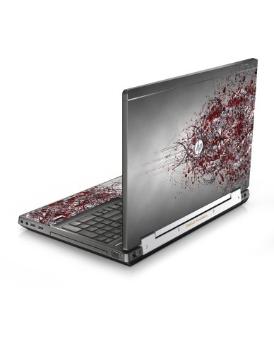 HP EliteBook 8560W TRIBAL GRUNGE Laptop Skin