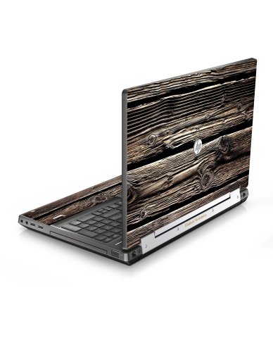 HP EliteBook 8570W WOOD Laptop Skin