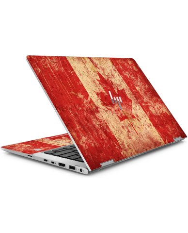 HP EliteBook X360 1030 G3 CANADIAN FLAG Laptop Skin