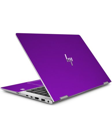 HP EliteBook X360 1030 G3 CHROME PURPLE Laptop Skin