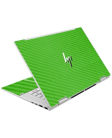 Envy X360 15 EW0013DX GREEN CARBON FIBER Laptop Skin