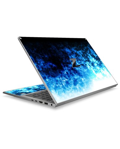 HP ZBook Firefly 15 G7 ABSTRACT FLAMES Laptop Skin