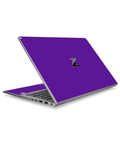HP ZBook Firefly 15 G7 PURPLE Laptop Skin
