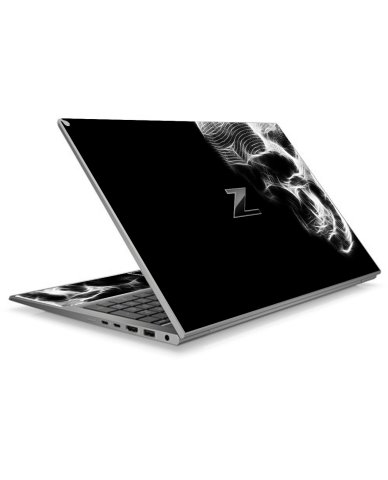 HP ZBook Firefly 15 G7 SKETCHY SKULL Laptop Skin