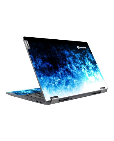 IdeaPad Flex 5 Chromebook 13ITL6 ABSTRACT FLAMES Laptop Skin