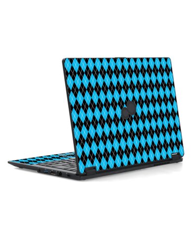 Fujitsu LifeBook U747 BLUE ARGYLE Laptop Skin