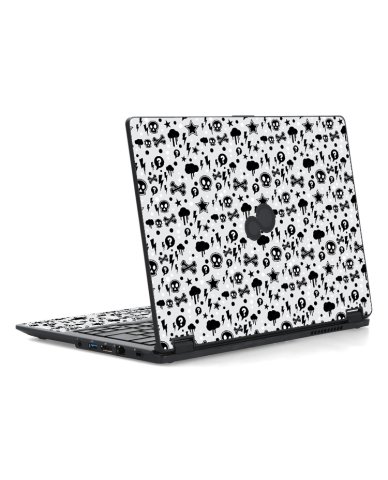 Fujitsu LifeBook U747 PUNK ROCK PATTERN Laptop Skin