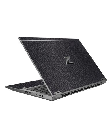 HP ZBook Fury 15 G7 BLACK LEATHER Laptop Skin