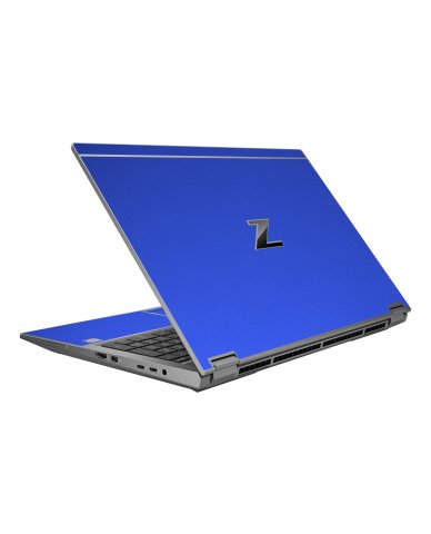 HP ZBook Fury 15 G7 CHROME BLUE Laptop Skin
