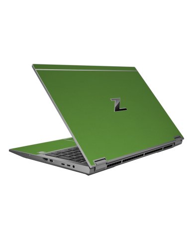 HP ZBook Fury 15 G7 CHROME GREEN Laptop Skin