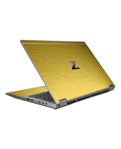 HP ZBook Fury 15 G7 MTS GOLD Laptop Skin