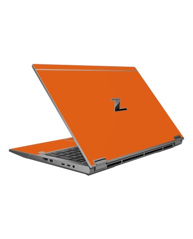 HP ZBook Fury 15 G7 ORANGE Laptop Skin