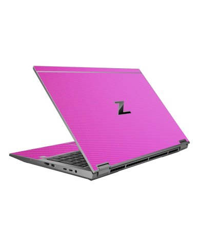 HP ZBook Fury 15 G7 PINK CARBON FIBER Laptop Skin