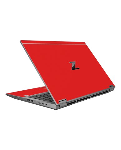 HP ZBook Fury 15 G7 RED Laptop Skin