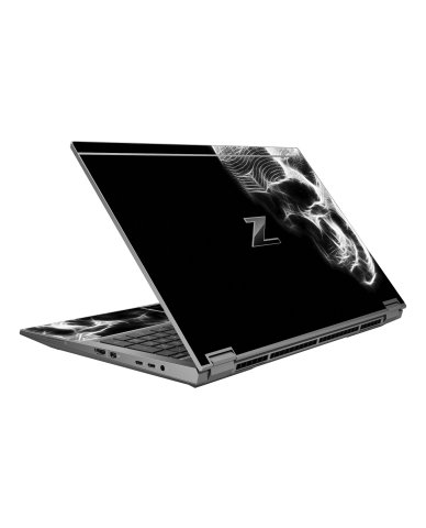 HP ZBook Fury 15 G7 SKETCHY SKULL Laptop Skin