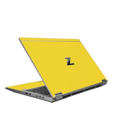 HP ZBook Fury 15 G7 YELLOW Laptop Skin