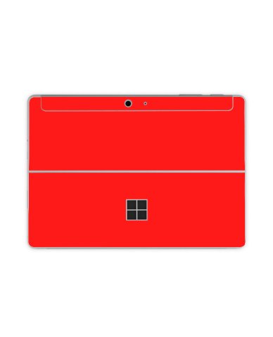 Microsoft Surface Go 1824 RED Laptop Skin